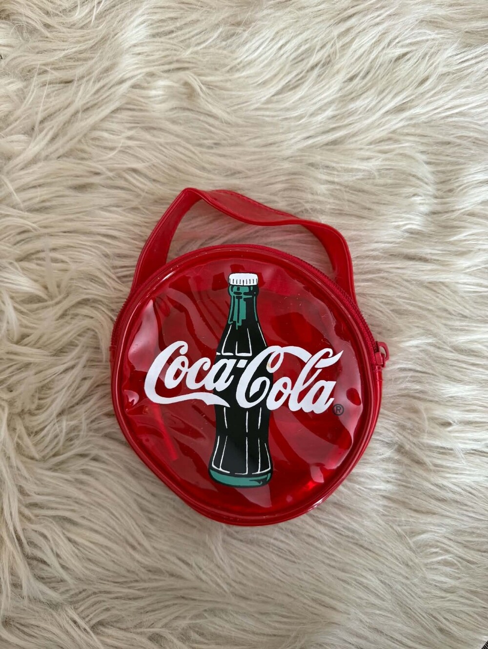 1990s Vintage Coca Cola‎ Vinyl Handbag